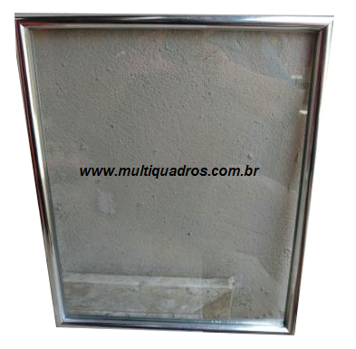 Quadro de Vidro Tipo Sanduíche com Moldura de Alumínio